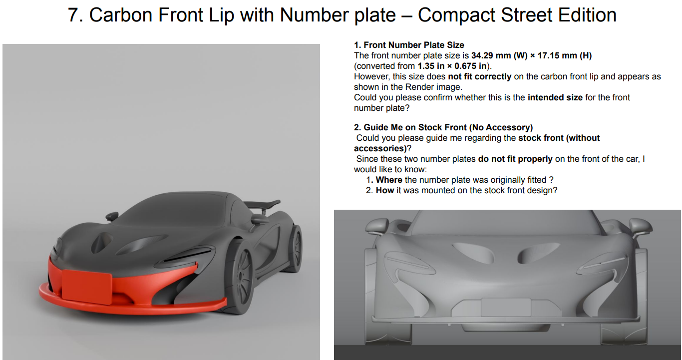 Flameracer™ Parts Catalog